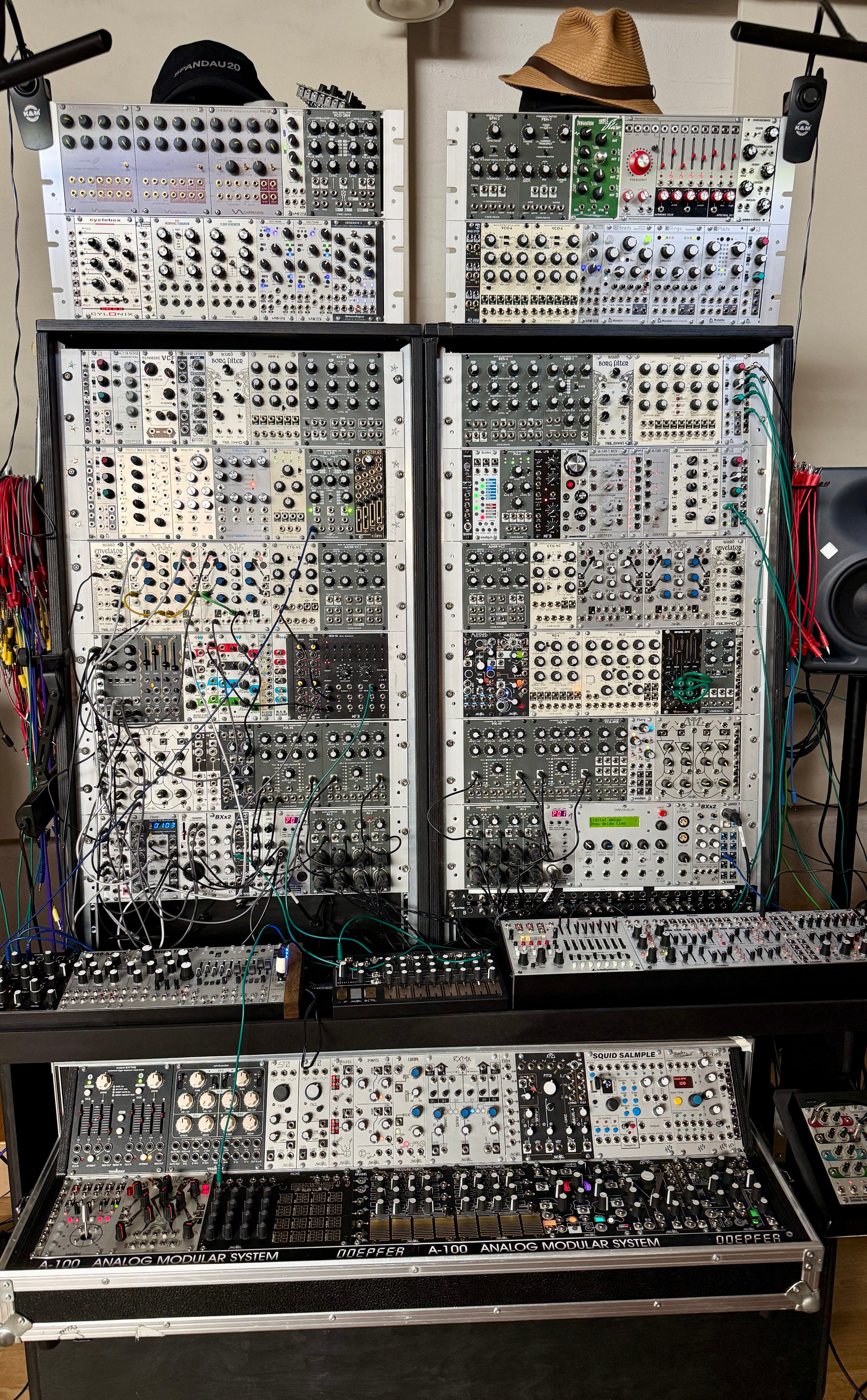 Eurorack Modular System frontal